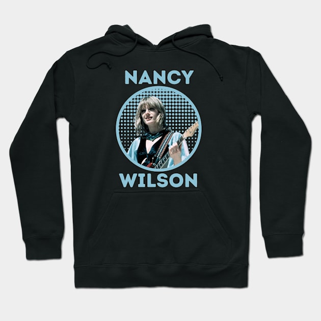 nancy wilson || astetic retro Hoodie by claudia awes